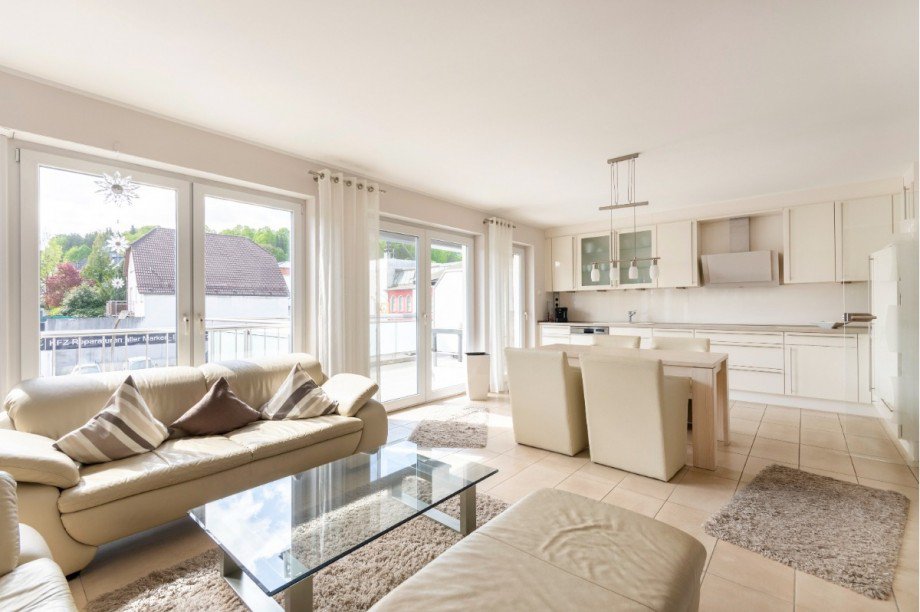 Wohnzimmer Etagenwohnung Gevelsberg