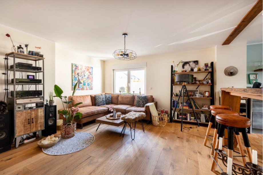 Wohnzimmer Doppelhaush�lfte Bochum