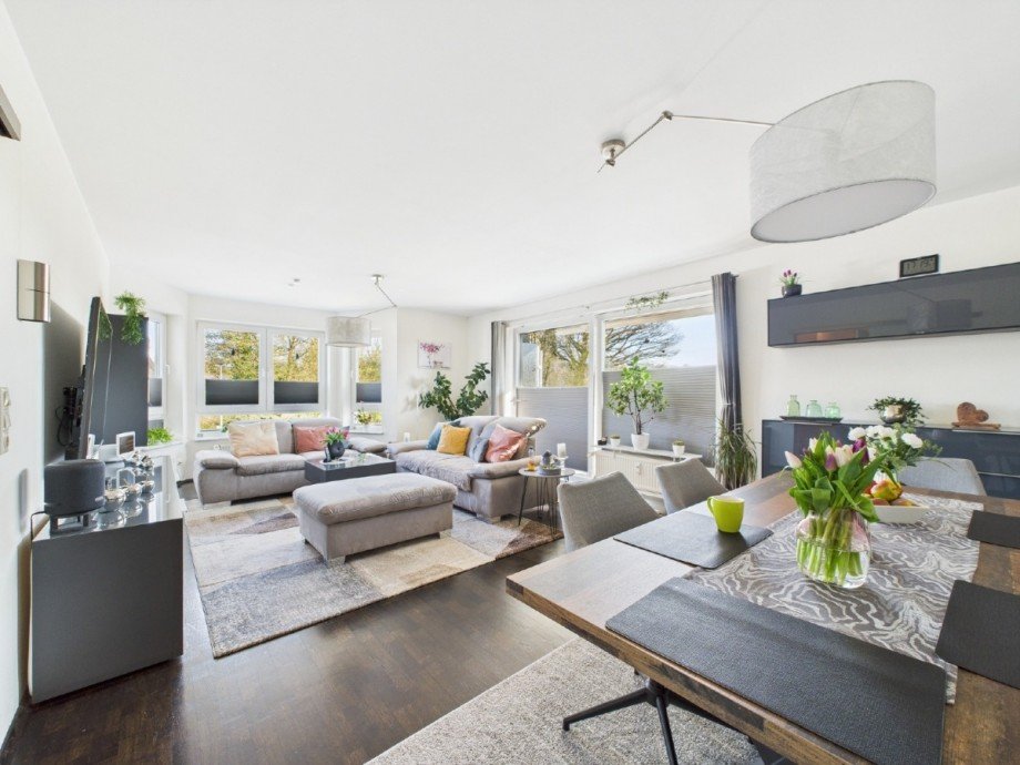 Wohnzimmer Etagenwohnung Sprockh�vel