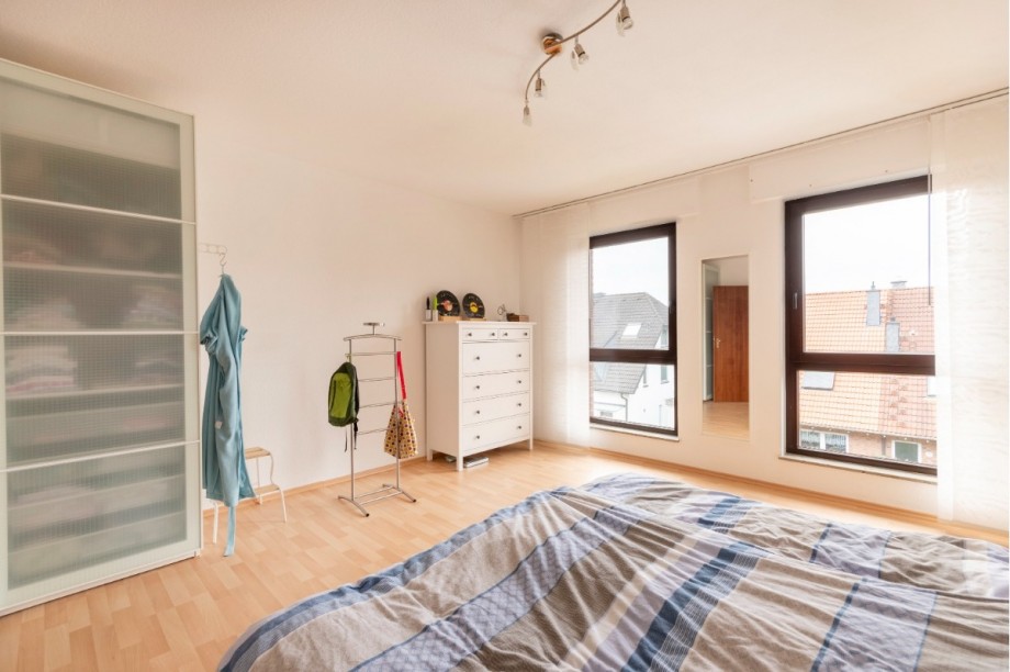 Schlafzimmer Reihenendhaus Wuppertal