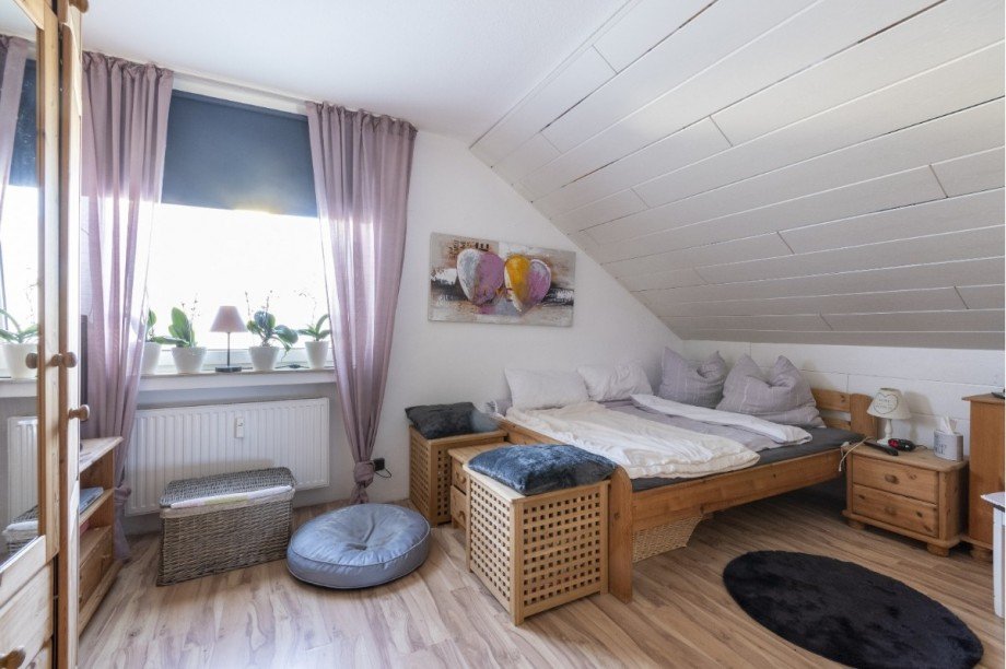 Schlafzimmer Dachgeschosswohnung Hattingen