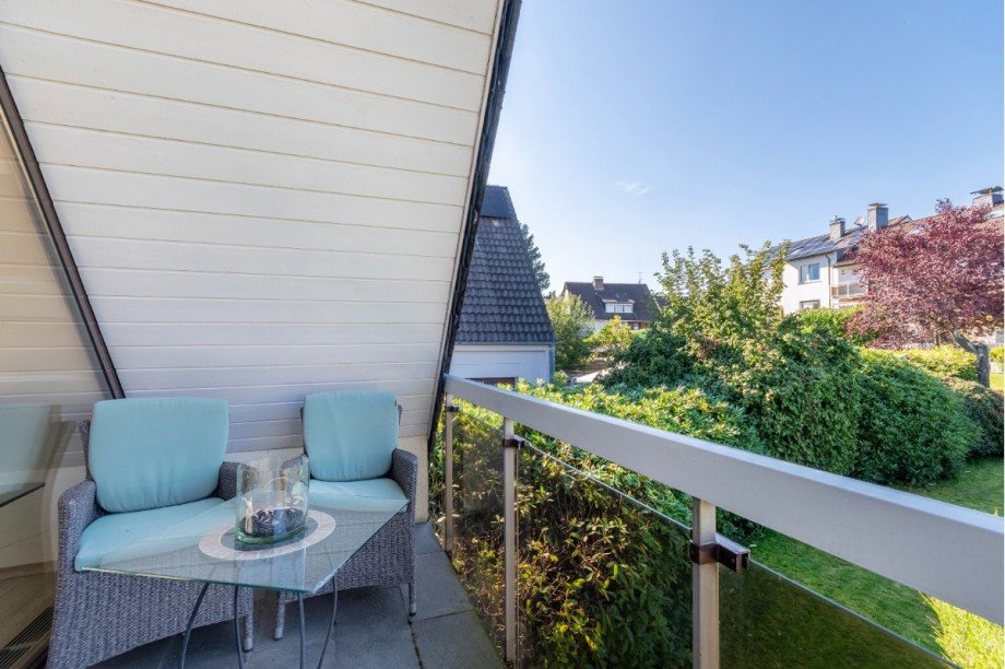 Balkon Gartenseite Einfamilienhaus Sprockh�vel
