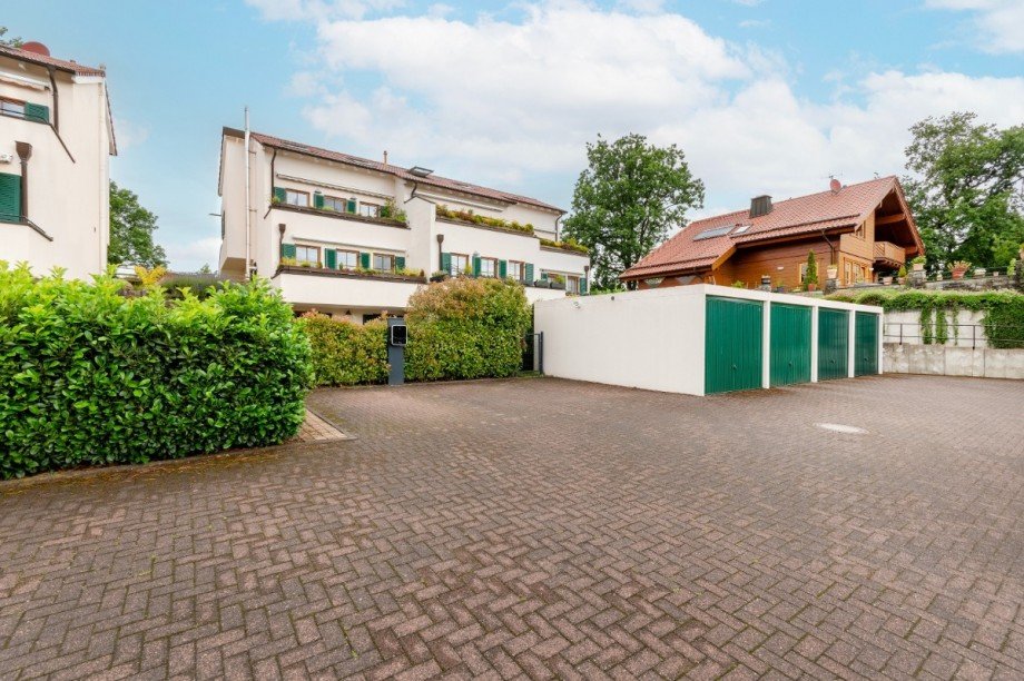 Hausansicht Terrassenwohnung Sprockh�vel