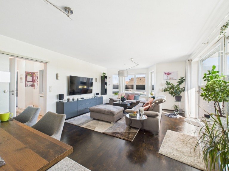 Wohnzimmer Sprockh�vel Etagenwohnung Attraktive Etagenwohnung mit S�dbalkon und Garage in Sprockh�vel-Herzkamp
