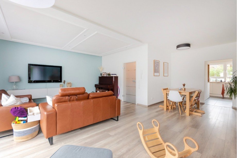 Wohnzimmer Doppelhaush�lfte Sprockh�vel