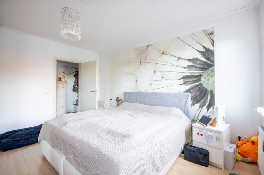 Schlafzimmer Dachgeschosswohnung Wuppertal