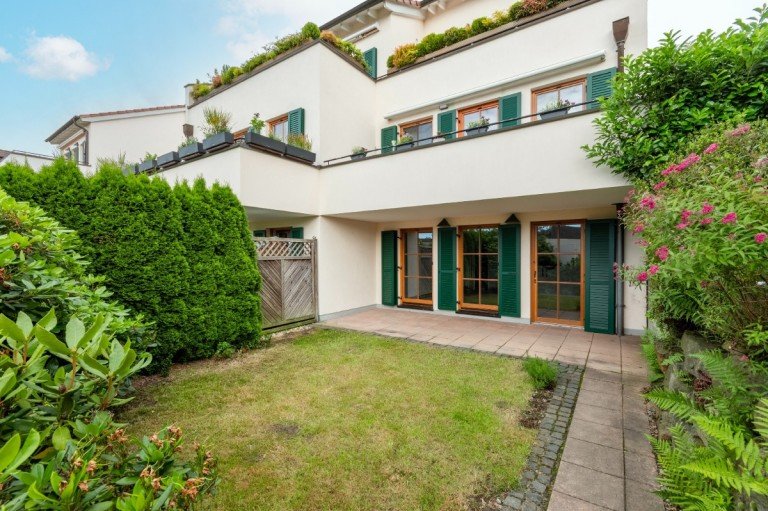 Hausansicht Sprockh�vel Terrassenwohnung Attraktive Eigentumswohnung mit Garten und Terrasse im beschaulichen Sprockh�vel-Herzkamp