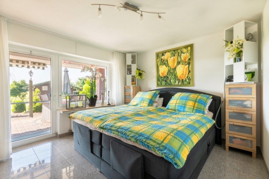 Schlafzimmer Erdgeschosswohnung Sprockh�vel