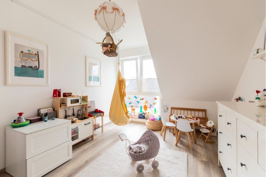 Kinderzimmer II Doppelhaush�lfte Sprockh�vel