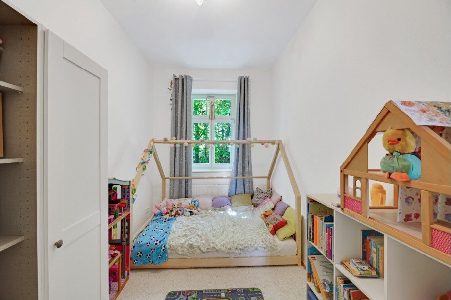 Kinderzimmer Erdgeschosswohnung Leipzig