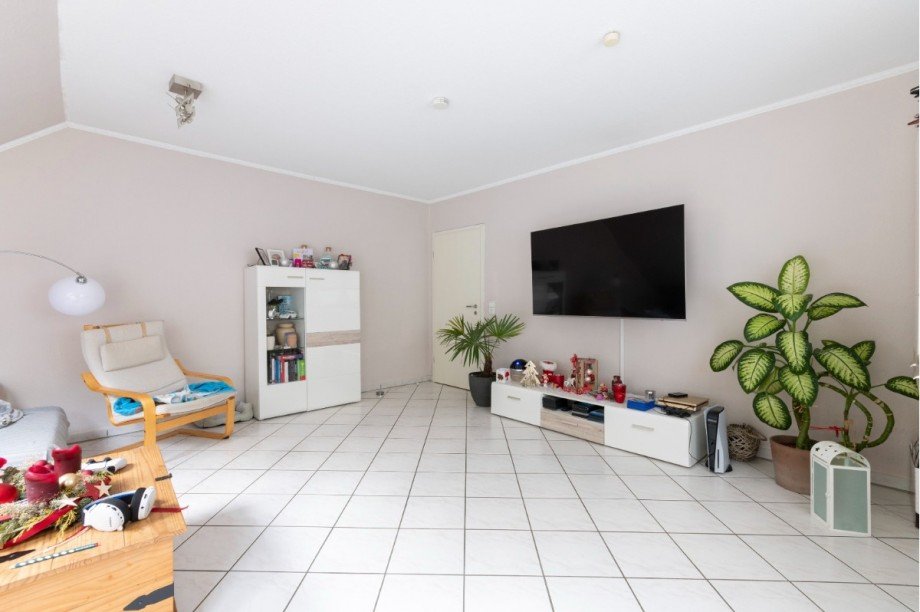 Wohnzimmer Dachgeschosswohnung Wuppertal