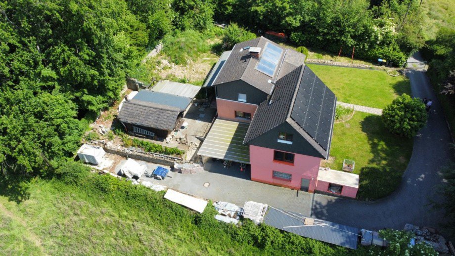 Luftbild Einfamilienhaus Witten