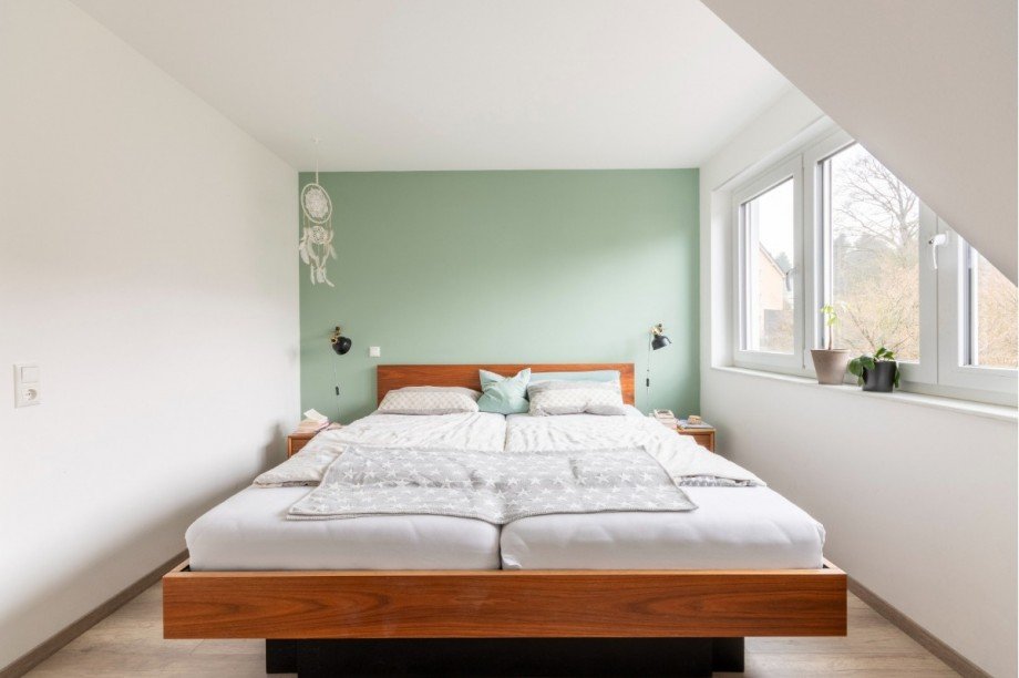 Schlafzimmer Doppelhaush�lfte Sprockh�vel