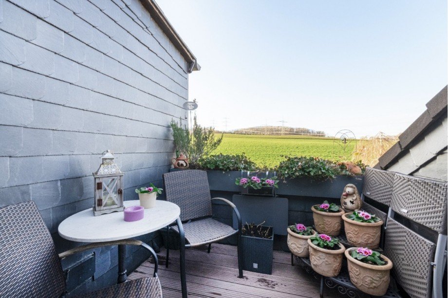 Balkon Dachgeschosswohnung Hattingen