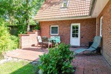 Terrasse Attraktives Einfamilienhaus in unmittelbarer N�he zur Nordsee und der sch�nen Insel Sylt