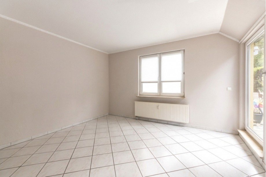Wohnzimmer Dachgeschosswohnung Wuppertal