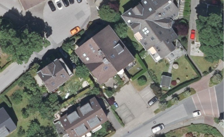 Luftbild Hattingen Etagenwohnung Attraktive Etagenwohnung mit S�dbalkon im beschaulichen Hattingen-Bredenscheid