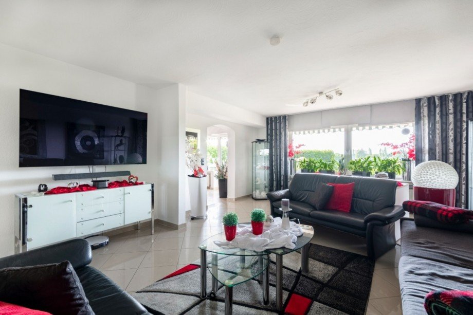Wohnzimmer Erdgeschosswohnung Sprockh�vel