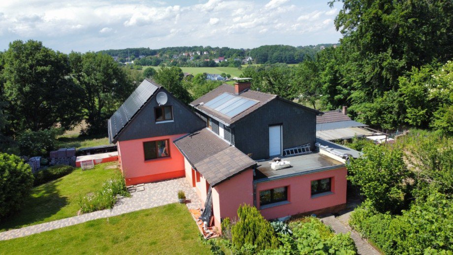 Luftbild Einfamilienhaus Witten