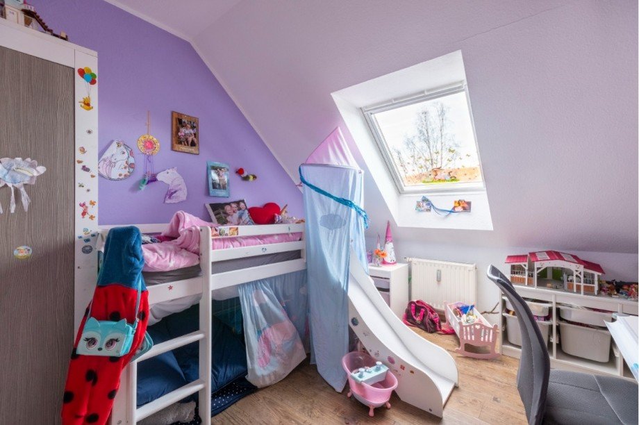 Kinderzimmer Dachgeschosswohnung Wuppertal