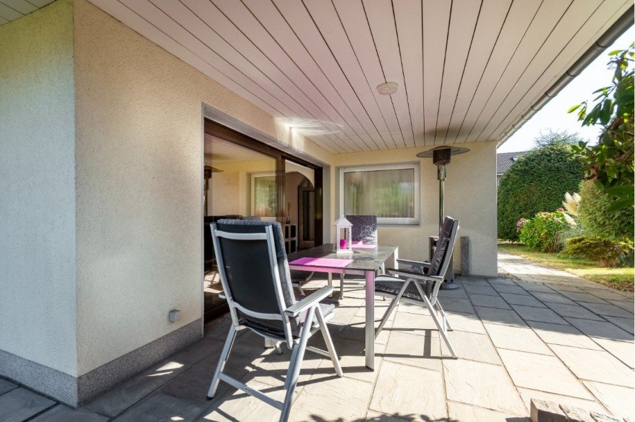�berdachte Terrasse Einfamilienhaus Sprockh�vel