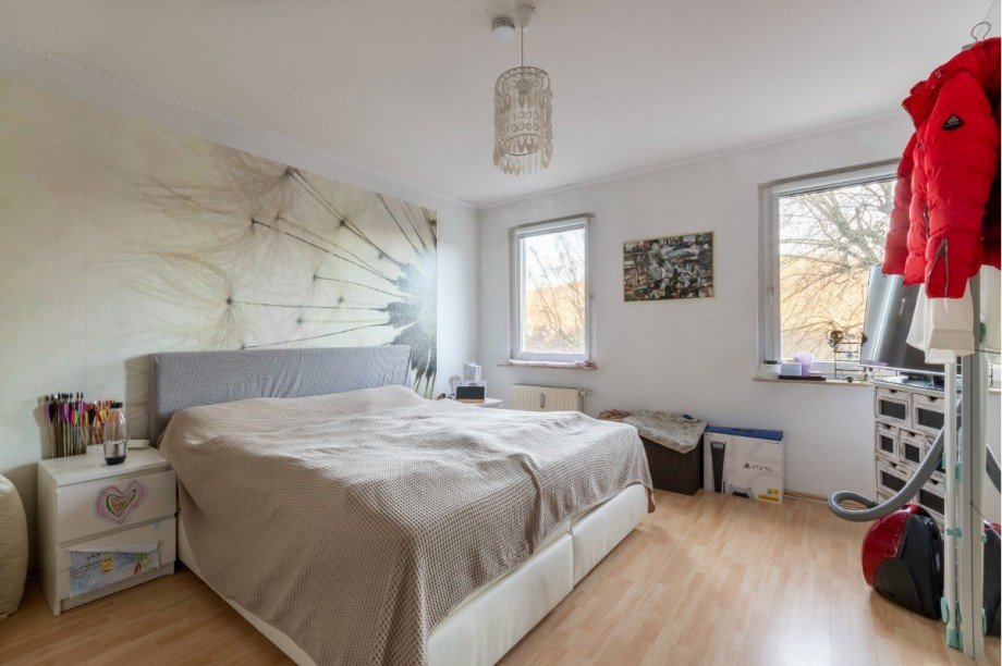 Schlafzimmer Dachgeschosswohnung Wuppertal