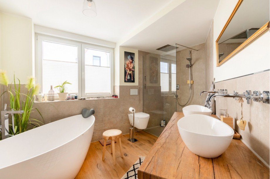 Badezimmer Doppelhaush�lfte Bochum